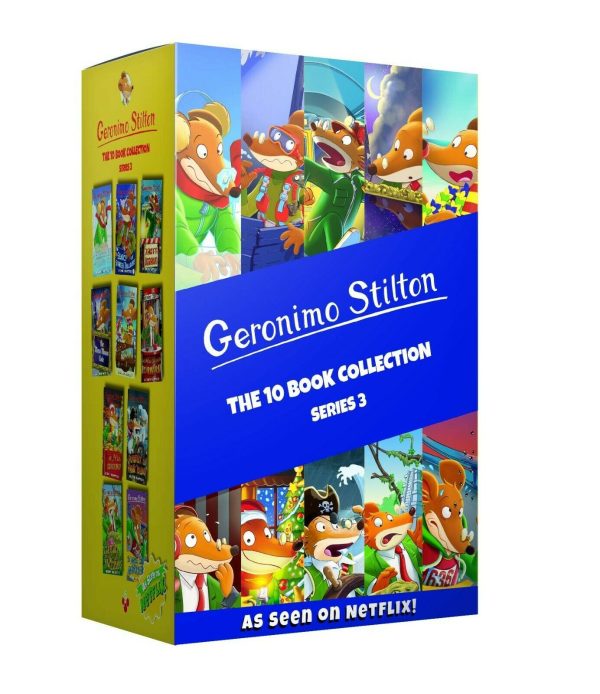 Geronimo Stilton Series 1-3 Collection 30 Books Box Set - Ages 7-9 - Paperback For Cheap