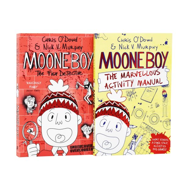 Moone Boy 2 Books Collection Set By Chris O Dowd & Nick Vincent Murphy - Ages 5-7 - Paperback Hot on Sale