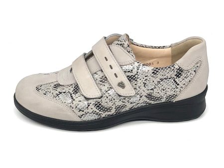 Damen Klett Halbschuh Grau Kombi Finn Comfort 17220 on Sale