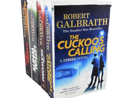 Cormoran Strike by Robert Galbraith 4 Books Collection Set - Fiction - Paperback Online Sale