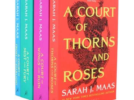 A Court of Thorns and Roses by Sarah J. Mass 4 Books Collection - Young Adult - Paperback on Sale