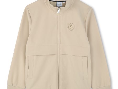 Boys Khaki Simple Jacket Sale