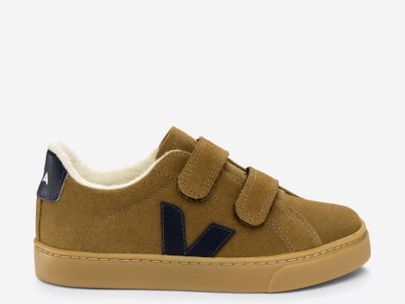 Kids Suede Esplar Trainers in Brown For Sale