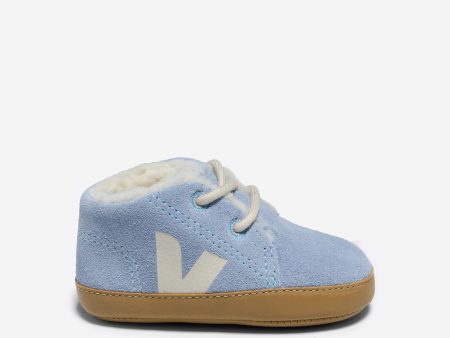 Baby Suede Pierre Trainers in Blue Online Hot Sale