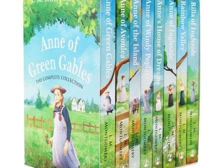 Anne of Green Gables The Complete Collection 8 Books Set By L.M. Montgomery - Ages 9-14 - Paperback For Discount