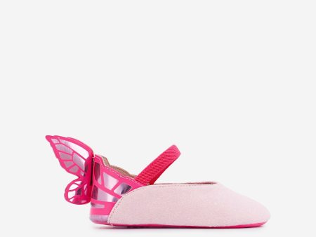 Sophia Webster Baby Girls Chiara Flat in Pink Discount