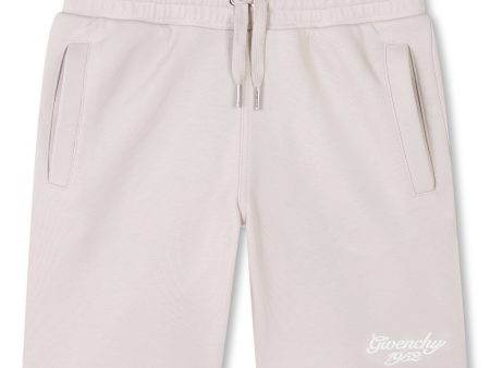 Boys Beige Cotton Shorts Fashion