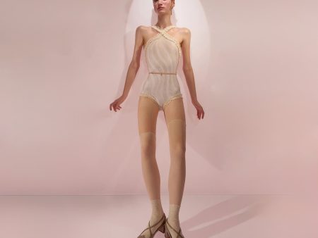 Girls Beige CUPCAKE Ballet Onesies(J242LE35VL edelweiss nude) Online now