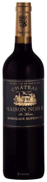 Château Maison Noble Saint Martin - Bordeaux Supérieur 2019 (750ml) For Sale