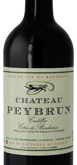 Château Peybrun - Cadillac - Côtes de Bordeaux 2020 (750ml) Online now