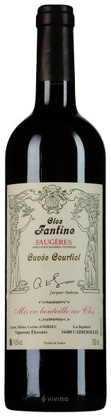 Clos Fantine - Cuvée Courtiol Faugères 2019 (750ml) Sale